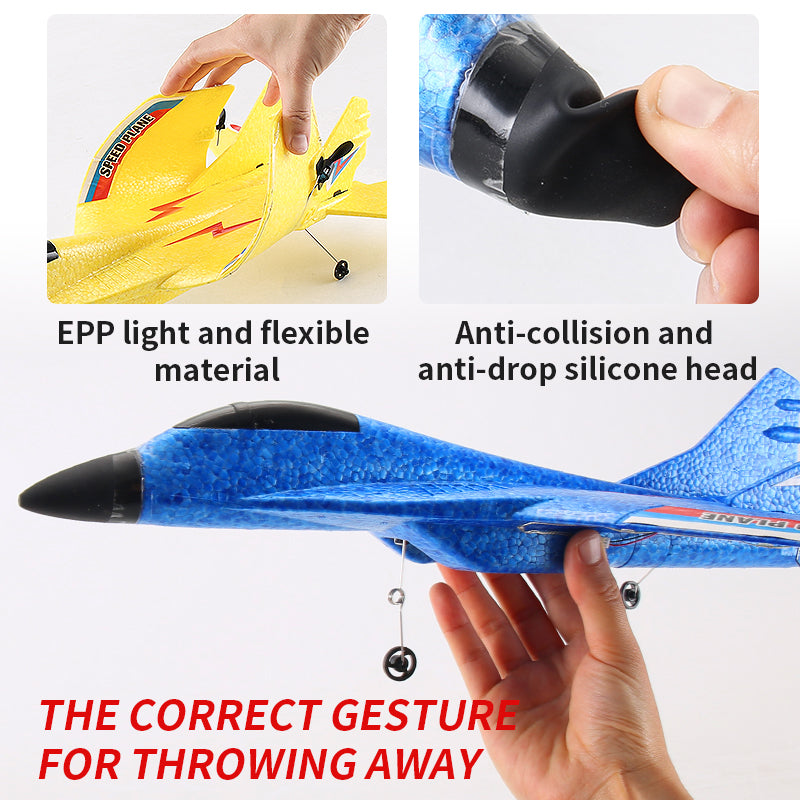Remote Control Fighter Plane Jet Toys with LED Lights