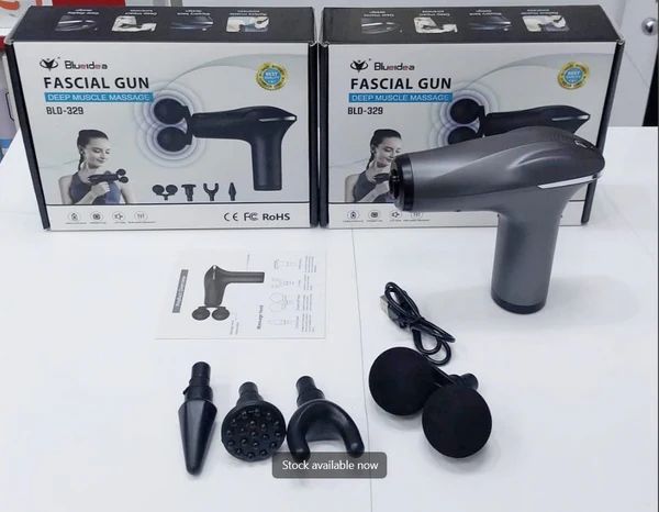 Electric Double Mussel Massager Gun
