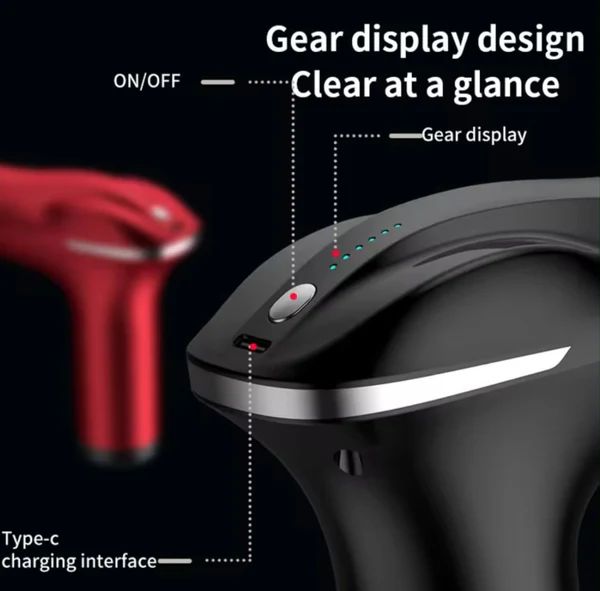 Electric Double Mussel Massager Gun