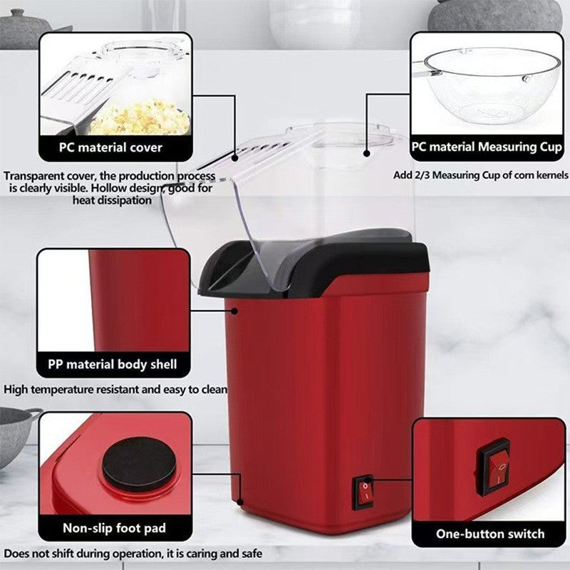 Mini Tabletop Portable Popcorn Maker