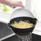 9 in 1 Manual Veggie and Fruit Cutter With Drain Basket